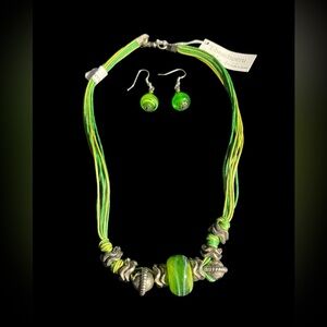 Italian Murano Handmade Necklace Set
